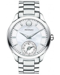 Movado Bellina  Quartz Women's Watch, Stainless Steel, Mother Of Pearl Dial, 660004
