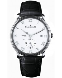 Blancpain Villeret  Automatic Men's Watch, Stainless Steel, White Dial, 6606-1127-55B