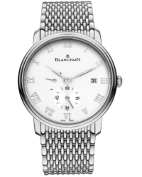 Blancpain Villeret  Automatic Men's Watch, Stainless Steel, White Dial, 6606-1127-MMB