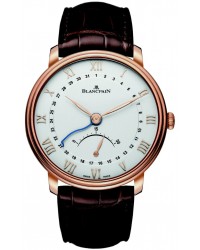 Blancpain Villeret  Automatic Men's Watch, 18K Rose Gold, White Dial, 6653Q-3642-55B