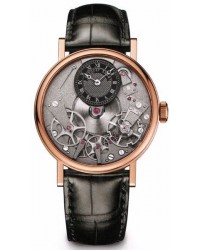 Breguet Tradition  Mechanical Men's Watch, 18K Rose Gold, Skeleton Dial, 7027BR/G9/9V6