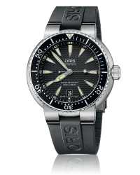 Oris Divers Date  Automatic Men's Watch, Stainless Steel, Black Dial, 733-7533-8454-07-4-24-34EB