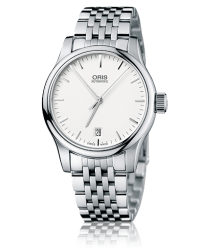 Oris Classic  Automatic Men's Watch, Stainless Steel, Silver Dial, 733-7578-4051-07-8-18-61