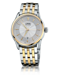 Oris Artelier  Automatic Men's Watch, Stainless Steel, Silver Dial, 733-7591-4351-07-8-21-74