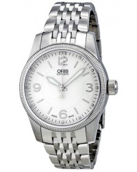 Oris Swiss Hunter  Automatic Men's Watch, Stainless Steel, Silver Dial, 733-7649-4031-MB