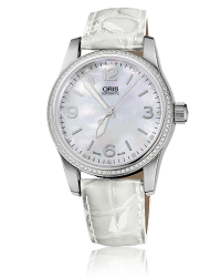 Oris Big Crown  Automatic Men's Watch, Stainless Steel, White Mother Of Pearl Dial, 733-7649-4966-07-5-19-67