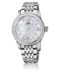 Oris Big Crown  Automatic Men's Watch, Stainless Steel, White Mother Of Pearl Dial, 733-7649-4966-07-8-19-76