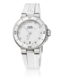 Oris Aquis  Automatic Men's Watch, Stainless Steel, White Dial, 733-7652-4191-07-4-18-31