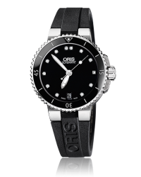 Oris Aquis  Automatic Men's Watch, Stainless Steel, Black Dial, 733-7652-4194-07-4-18-34