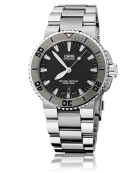 Oris Aquis  Automatic Men's Watch, Stainless Steel, Grey Dial, 733-7653-4153-07-8-26-01PEB