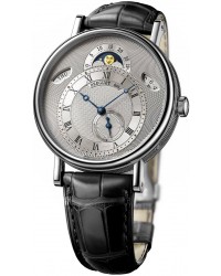 Breguet Classique  Automatic Men's Watch, 18K White Gold, Silver Dial, 7337BB/1E/9V6