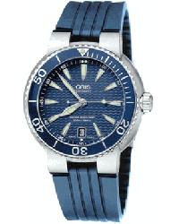 Oris Divers Date  Automatic Men's Watch, Stainless Steel, Blue Dial, 733-7533-8555-RS