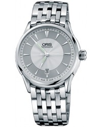 Oris Culture Artelier  Automatic Men's Watch, Stainless Steel, Silver Dial, 733-7591-4051-MB