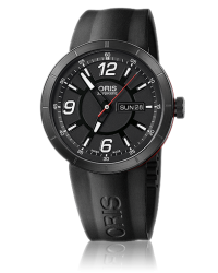 Oris TT1  Automatic Men's Watch, Stainless Steel, Black Dial, 735-7651-4764-07-4-25-06B