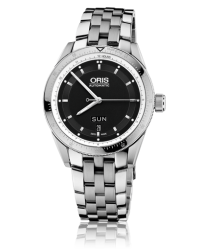 Oris Artix  Automatic Men's Watch, Stainless Steel, Black Dial, 735-7662-4174-07-8-21-85