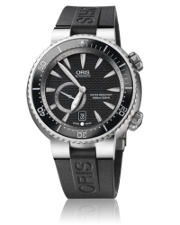 Oris Divers Date  Automatic Men's Watch, Titanium, Black Dial, 743-7638-7454-07-4-24-34TEB
