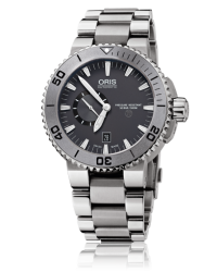 Oris Aquis  Automatic Men's Watch, Titanium, Grey Dial, 743-7664-7253-07-8-26-75PEB