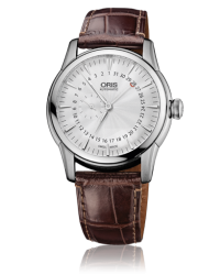 Oris Artelier  Automatic Men's Watch, Stainless Steel, Silver Dial, 744-7665-4051-07-1-22-73FC