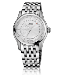 Oris Artelier  Automatic Men's Watch, Stainless Steel, Silver Dial, 744-7665-4051-07-8-22-77