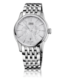 Oris Artelier  Automatic Men's Watch, Stainless Steel, Silver Dial, 749-7667-4051-07-8-21-77