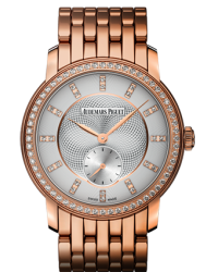 Audemars Piguet Jules Audemars  Mechanical Women's Watch, 18K Rose Gold, Silver Dial, 77251OR.ZZ.1270OR.01