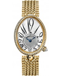 Breguet Reine De Naples  Automatic Women's Watch, 18K Yellow Gold, Mother Of Pearl & Diamonds Dial, 8918BA/58/J20.D000