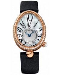 Breguet Reine De Naples  Automatic Women's Watch, 18K Rose Gold, Mother Of Pearl & Diamonds Dial, 8918BR/58/864.D00D