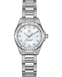 Tag Heuer Aquaracer  Quartz Women's Watch, Stainless Steel, Mother Of Pearl Dial, WAY1414.BA0920