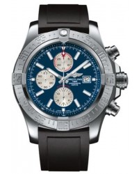 Breitling Super Avenger II  Automatic Men's Watch, Stainless Steel, Blue Dial, A1337111.C871.135S