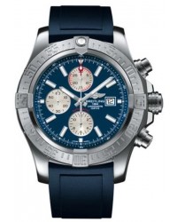Breitling Super Avenger II  Automatic Men's Watch, Stainless Steel, Blue Dial, A1337111.C871.139S