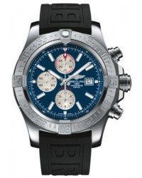 Breitling Super Avenger II  Automatic Men's Watch, Stainless Steel, Blue Dial, A1337111.C871.154S