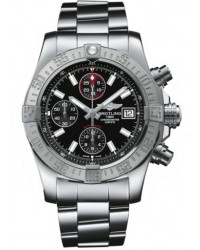 Breitling Avenger II  Automatic Men's Watch, Stainless Steel, Black Dial, A1338111.BC32.170A