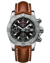 Breitling Avenger II  Automatic Men's Watch, Stainless Steel, Black Dial, A1338111.BC32.433X