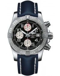 Breitling Avenger II  Automatic Men's Watch, Stainless Steel, Black Dial, A1338111.BC33.105X