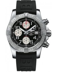 Breitling Avenger II  Automatic Men's Watch, Stainless Steel, Black Dial, A1338111.BC33.153S