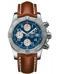 Breitling Avenger II  Automatic Men's Watch, Stainless Steel, Blue Dial, A1338111.C870.434X
