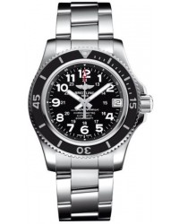 Breitling Superocean II 36  Automatic Men's Watch, Stainless Steel, Black Dial, A17312C9.BD91.179A