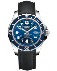 Breitling Superocean II 42  Automatic Men's Watch, Stainless Steel, Blue Dial, A17365D1.C915.222X
