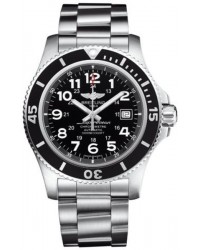 Breitling Superocean II 44  Automatic Men's Watch, Stainless Steel, Black Dial, A17392D7.BD68.162A
