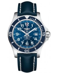 Breitling Superocean II 44  Automatic Men's Watch, Stainless Steel, Blue Dial, A17392D8.C910.105X
