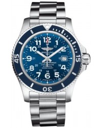 Breitling Superocean II 44  Automatic Men's Watch, Stainless Steel, Blue Dial, A17392D8.C910.162A