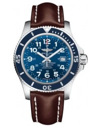Breitling Superocean II 44  Automatic Men's Watch, Stainless Steel, Blue Dial, A17392D8.C910.437X