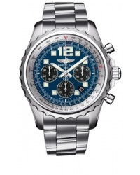 Breitling Chronospace  Chronograph Automatic Men's Watch, Stainless Steel, Blue Dial, A2336035.C833.167A