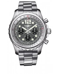 Breitling Chronospace  Chronograph Automatic Men's Watch, Stainless Steel, Grey Dial, A2336035.F555.167A