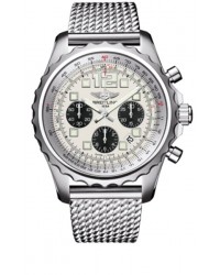 Breitling Chronospace  Chronograph Automatic Men's Watch, Stainless Steel, Silver Dial, A2336035.G718.150A