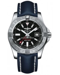 Breitling Avenger II GMT  Automatic Men's Watch, Stainless Steel, Black Dial, A3239011.BC35.105X