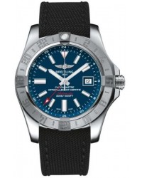 Breitling Avenger II GMT  Automatic Men's Watch, Stainless Steel, Blue Dial, A3239011.C872.103W