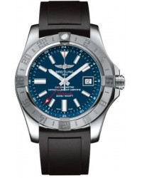 Breitling Avenger II GMT  Automatic Men's Watch, Stainless Steel, Blue Dial, A3239011.C872.134S