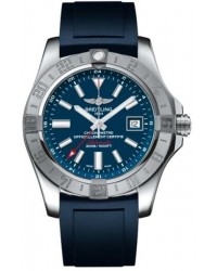 Breitling Avenger II GMT  Automatic Men's Watch, Stainless Steel, Blue Dial, A3239011.C872.143S