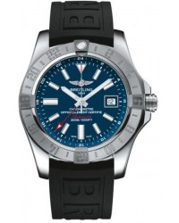 Breitling Avenger II GMT  Automatic Men's Watch, Stainless Steel, Blue Dial, A3239011.C872.153S